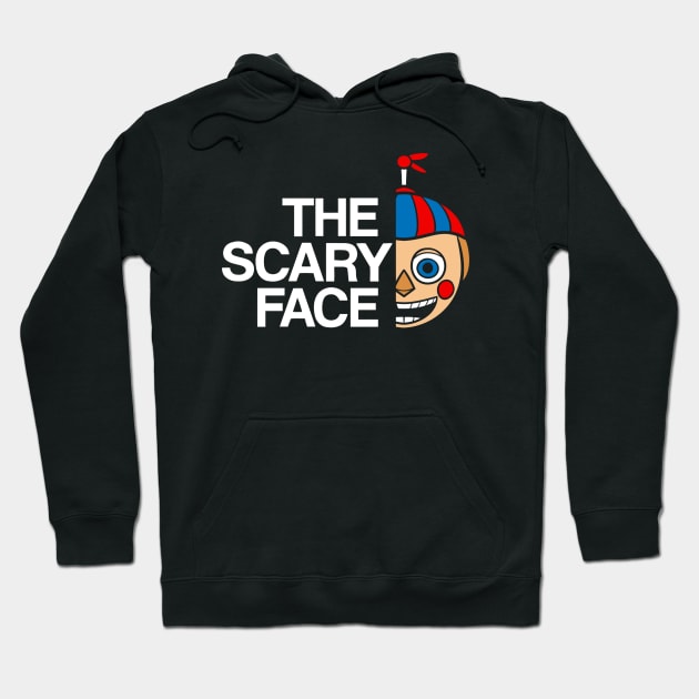 The Scary Face - B Boy Hoodie by buby87